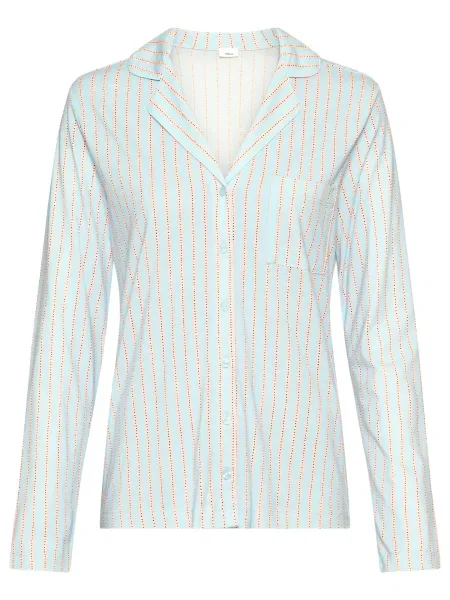 S.Oliver Bluză de noapte azuriu / galben / rosé negru