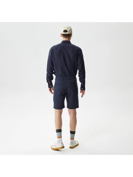 Lacoste Bermudy Lacoste granatowe