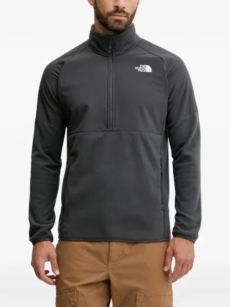 Pulover The North Face cu autograf gri