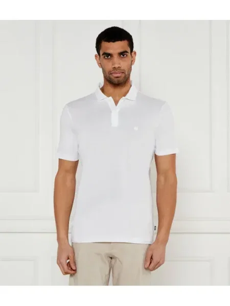 BOSS BLACK Polo C-Parlay alb