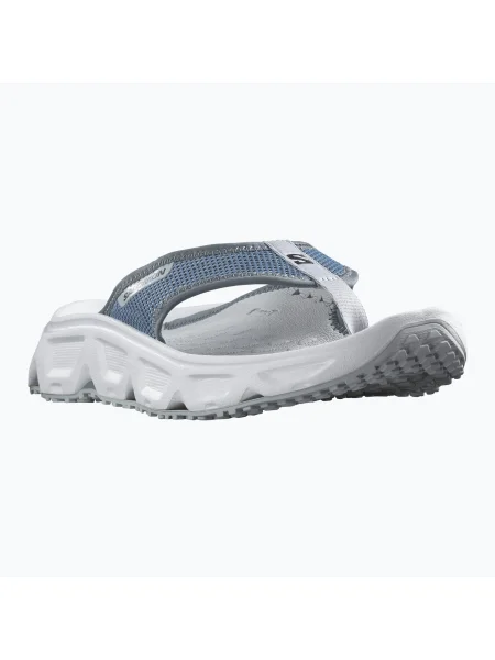 Șlapi pentru bărbați Salomon Reelax Break blue ashes/white/pearl blue alb