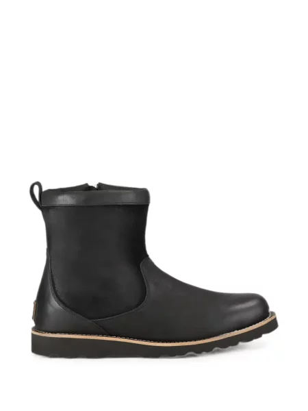 Botine Ugg din piele negru