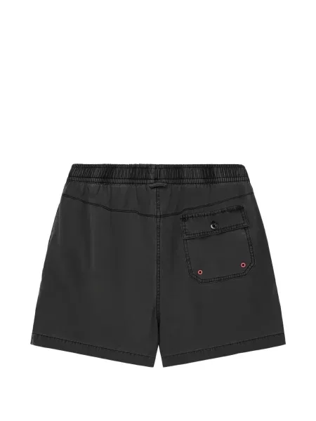 Pantaloni scurți Deus Ex Machina cu autograf cu cordon gri