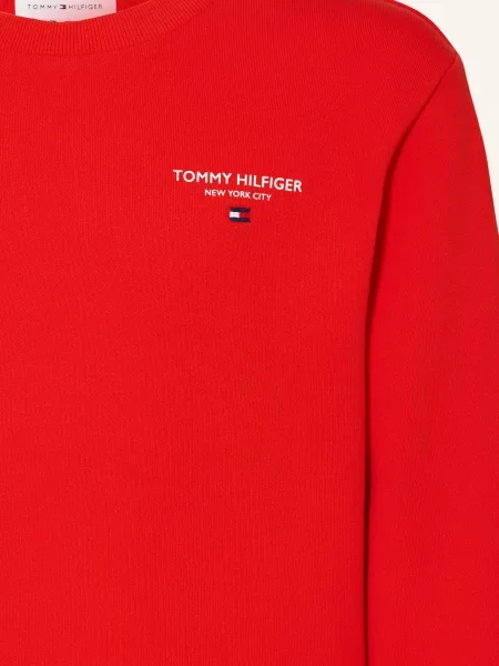 Tommy Hilfiger Bluza rot czerwona