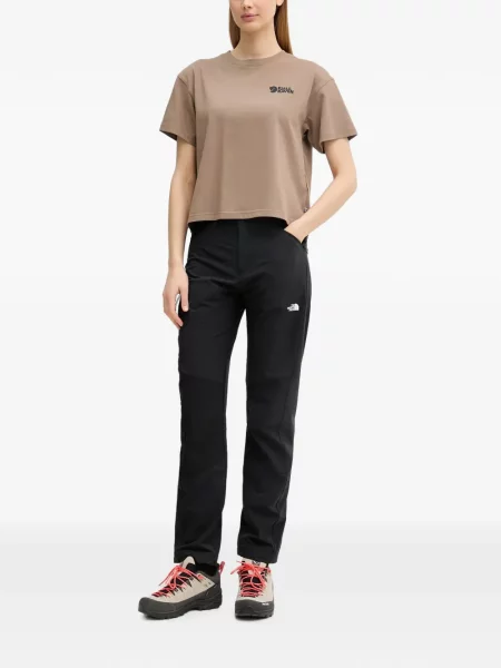 Tricou Fjallraven cu imagine maro