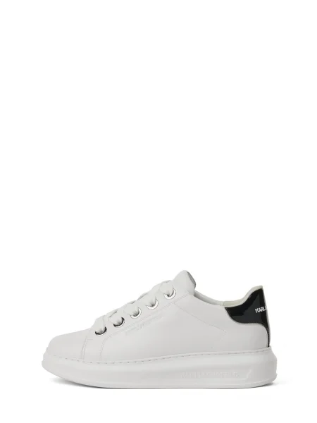 Sneakers KARL LAGERFELD Kapri alb