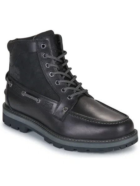 Pantofi Timberland cu șireturi din dantelă negru
