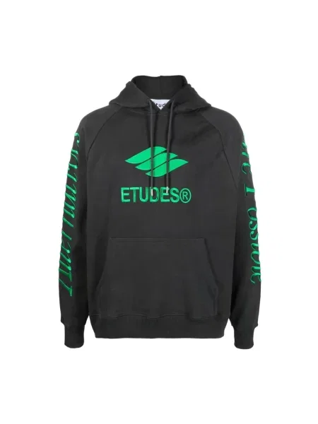Bluza z kapturem Etudes z kapturem czarna