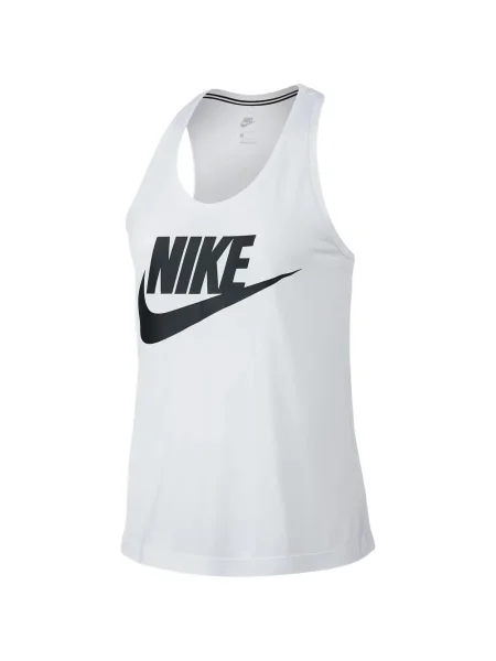 Top Nike cu autograf alb