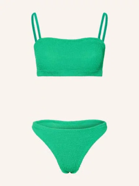 Hunza G Bikiny S Korzetem zelená