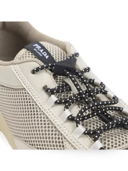 Sneakerși Prada alb
