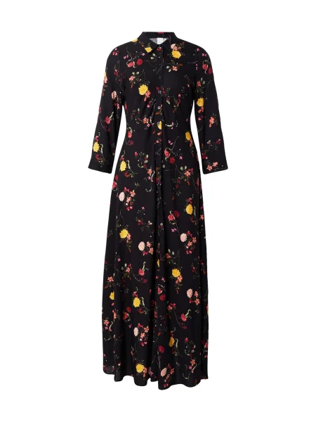 YAS Rochie YASSAVANNA galben / verde / roz pal negru