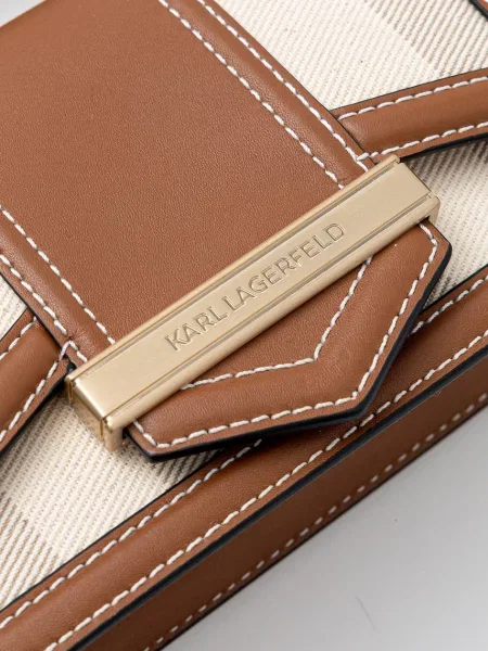 Кожаная сумка Karl Lagerfeld