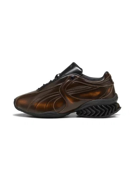 Puma Puma x J.L-A.L sneakersy skórzane brązowe