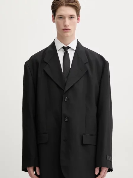 Volnen suknjič Maison Margiela črna