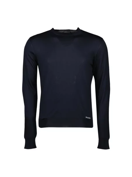 Sweter Prada niebieski