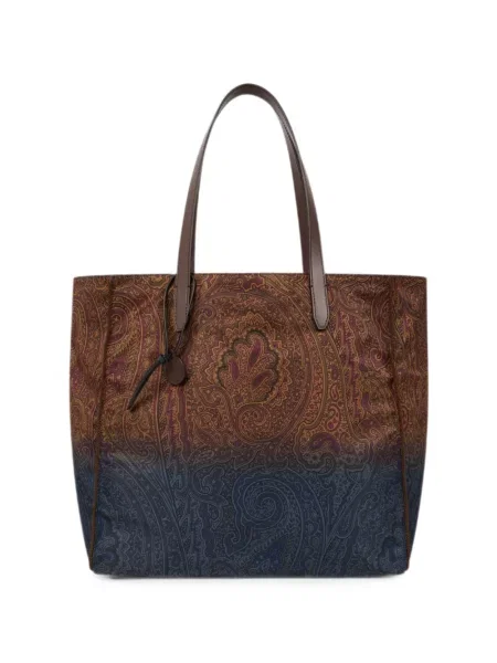 Geantă shopper Etro maro
