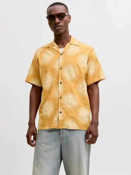Jack & Jones Premium Srajca JPRBLUBILBAO / rumena bež