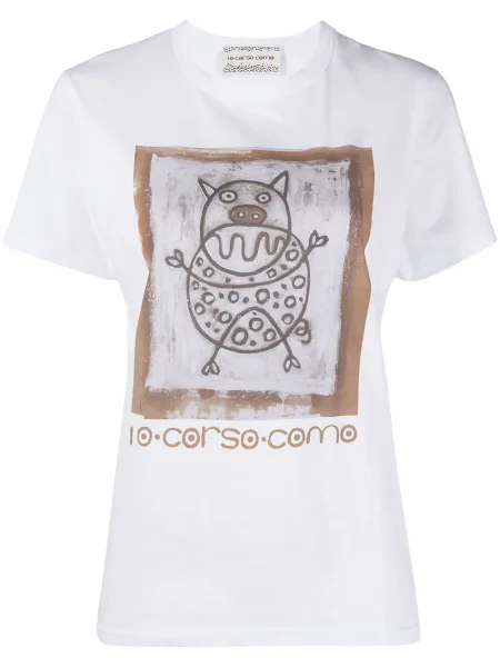 Tricou 10 Corso Como cu imagine alb