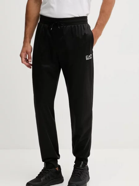 Костюмные брюки Ea7 Emporio Armani черные