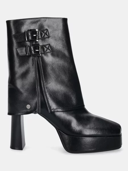 Черевики GOE блок злегка утеплена BLACK чорний