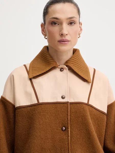 Sessun коротка куртка з вовною