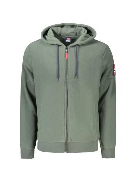 Hanorac cu glugă Norwegian Rain verde