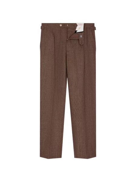 Pantaloni Fursac de lână maro
