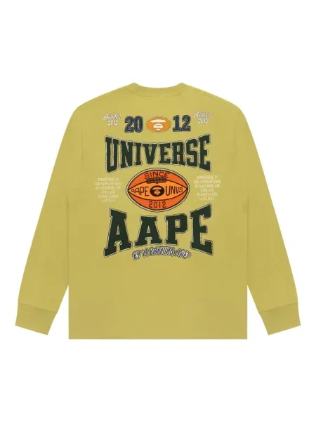 Μακρύς μπλούζα Aape By *a Bathing Ape® κίτρινο