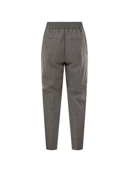Pantaloni Peserico conici gri