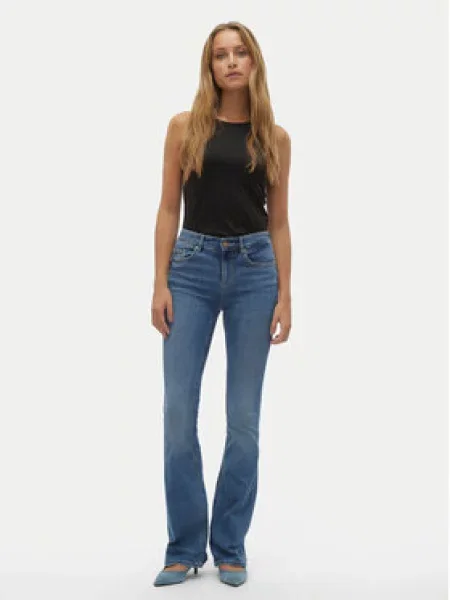 Zvonové zvonové džíny Vero Moda modré