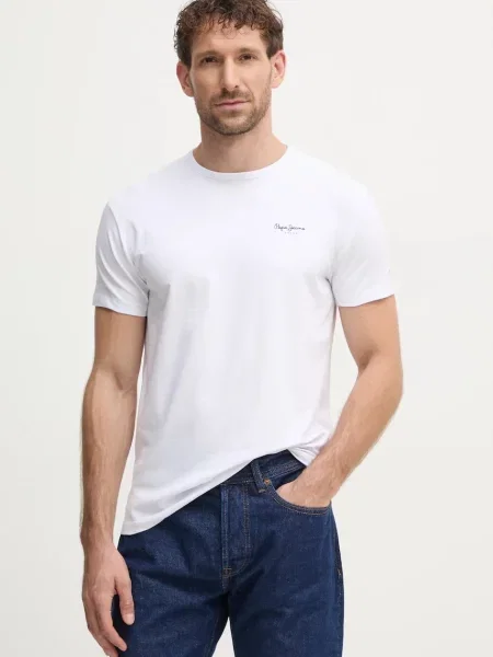 Tričko Pepe Jeans biela