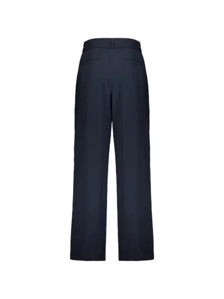 Cu centură pantaloni Moorer albastru