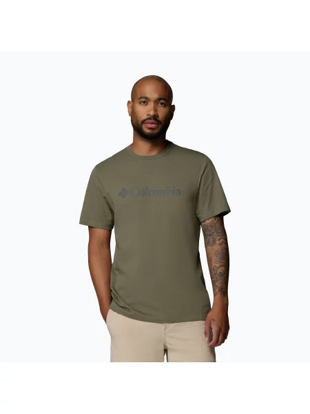 Мъжка тениска Columbia CSC Basic Logo Tee stone green/gem columbia зелено