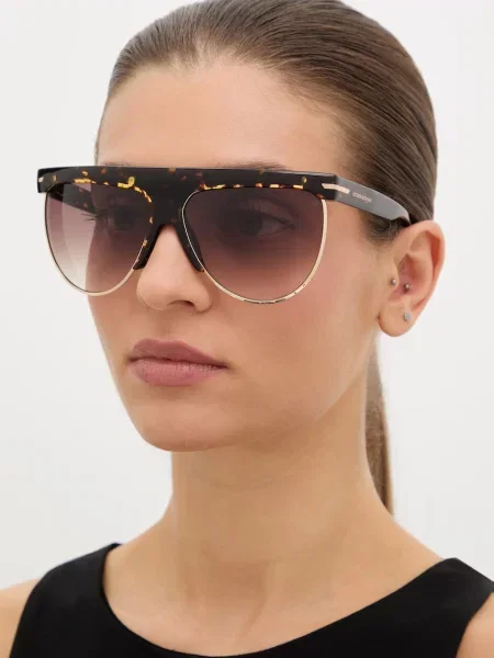 Victoria Beckham ochelari de soare maro