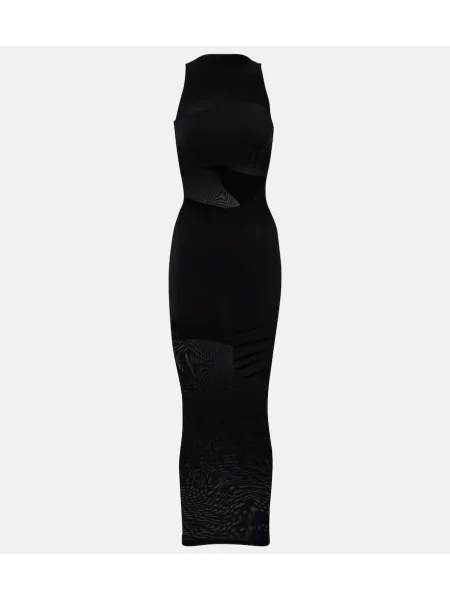 Rochie midi Wolford până la genunchi de costum negru