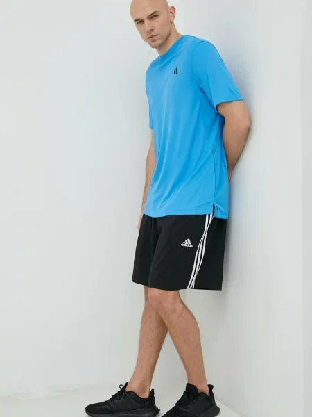 Kratka majica za vadbo adidas Performance Club modra