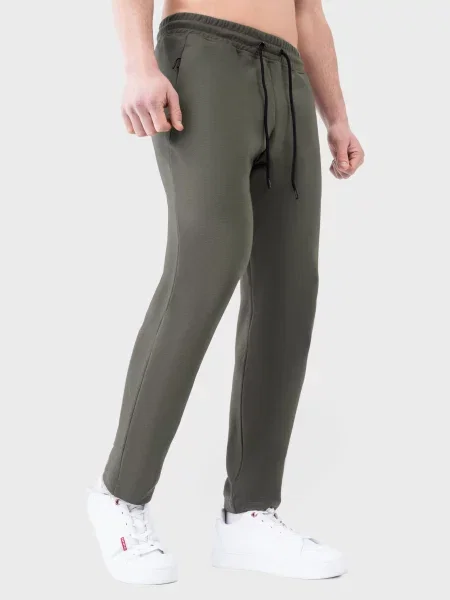 Штани спортивні AVECS бавовна/поліестер зелений