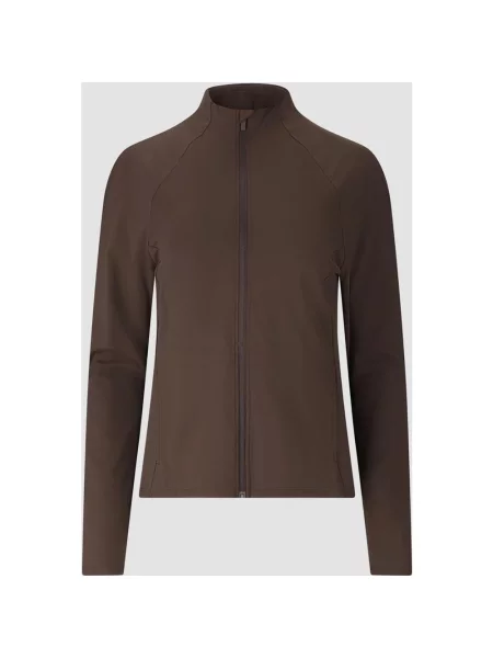 Bluza Athlecia Emarri Full Zip 38 brązowa