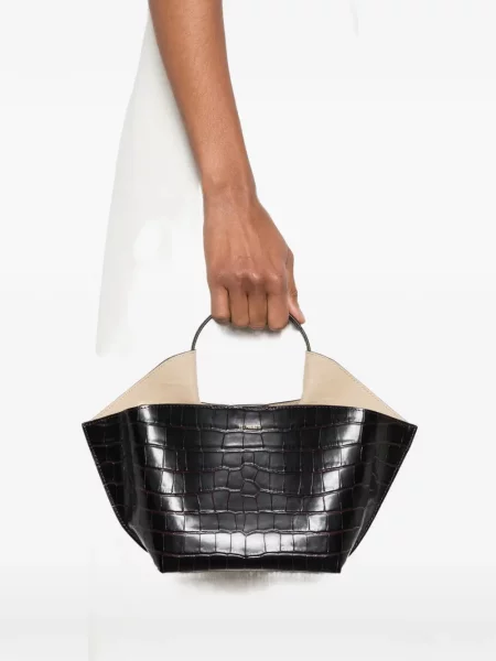 Geantă shopper Ree Projects maro