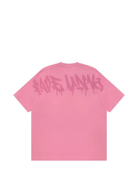 Tricou Aape By A Bathing Ape cu imagine roz