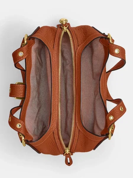 Кожаная сумка Coach