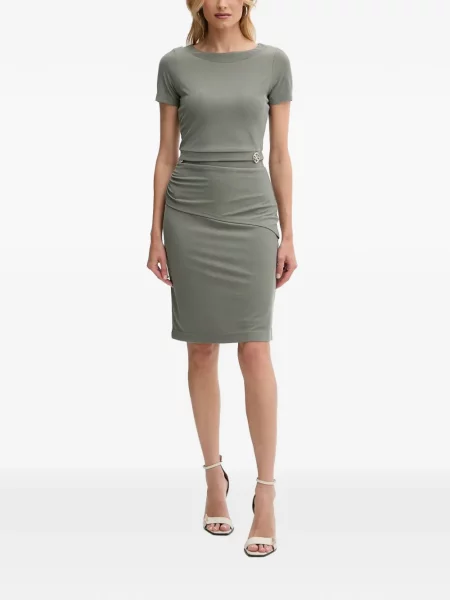 Tricou Guess cu autograf verde