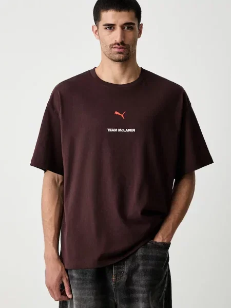 Puma férfi póló McLaren barna