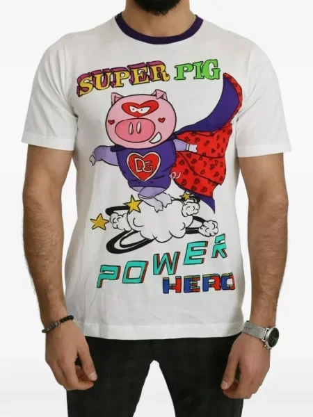 Tricou Dolce & Gabbana alb