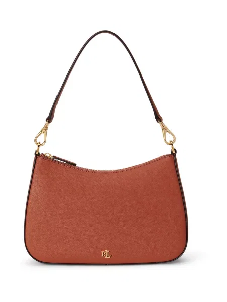 Lauren Ralph Lauren Kabelka na rameno DANNI hrdzavo červená hnedá