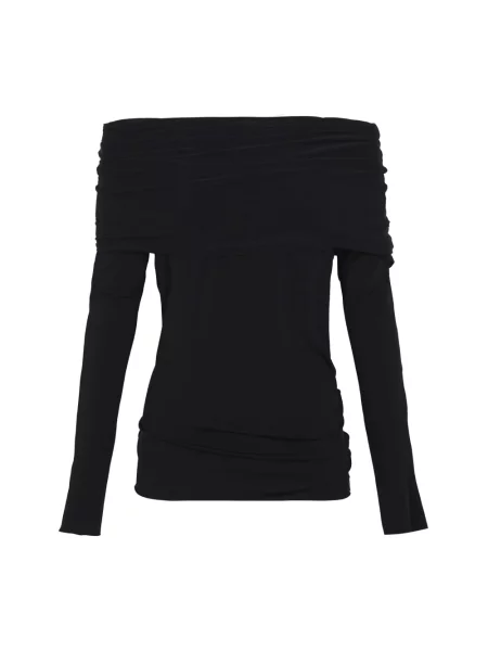 Top Cortana ze stretchu czarny