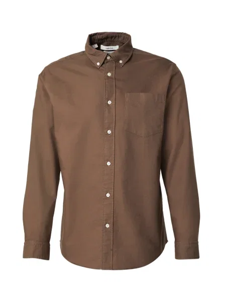 SELECTED Košile SLHRICK sépiová