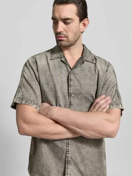 Koszula jeansowa w kroju regular fit z dodatkiem lyocellu Diesel