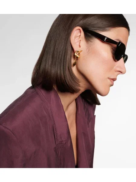 Ochelari de soare Saint Laurent maro